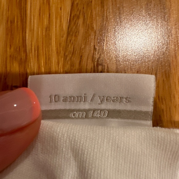 La Perla girls white top - Picture 4 of 6